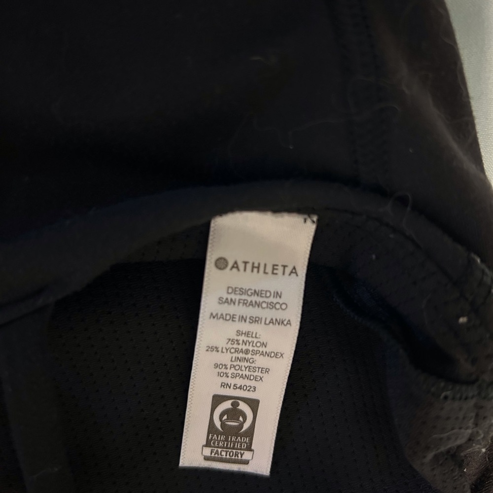 Athleta Black D-DD Hyper Focused Bra in Powervita (SMALL) - Picture 3 of 8